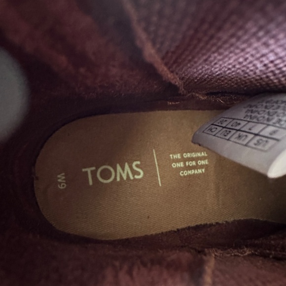 Toms heeled leather boots Size 9 - Picture 7 of 7